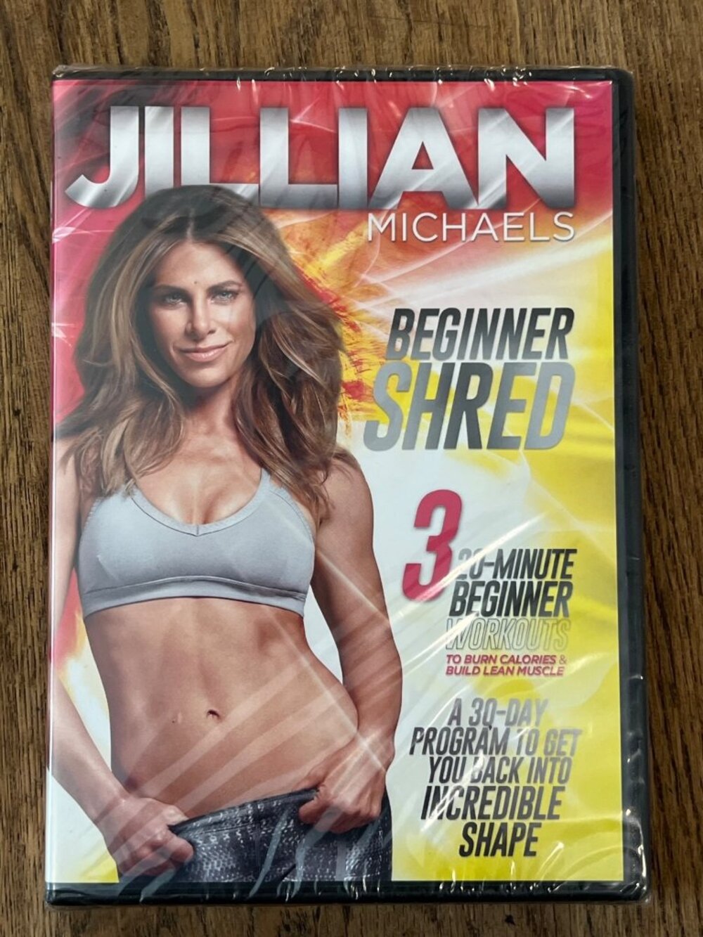Jillian Michaels Beginner Shred 2014 Workout DVD 30-Day Plan New Sealed